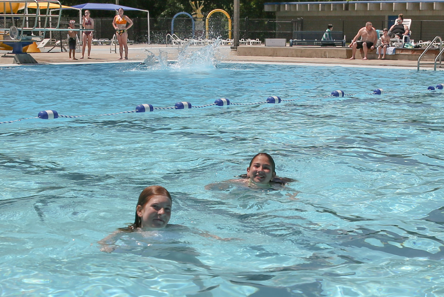 Area aquatic centers - Mason City - girls swimming